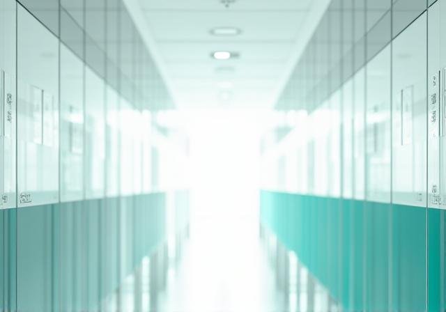 Streamlined modern architectural space representing efficiency